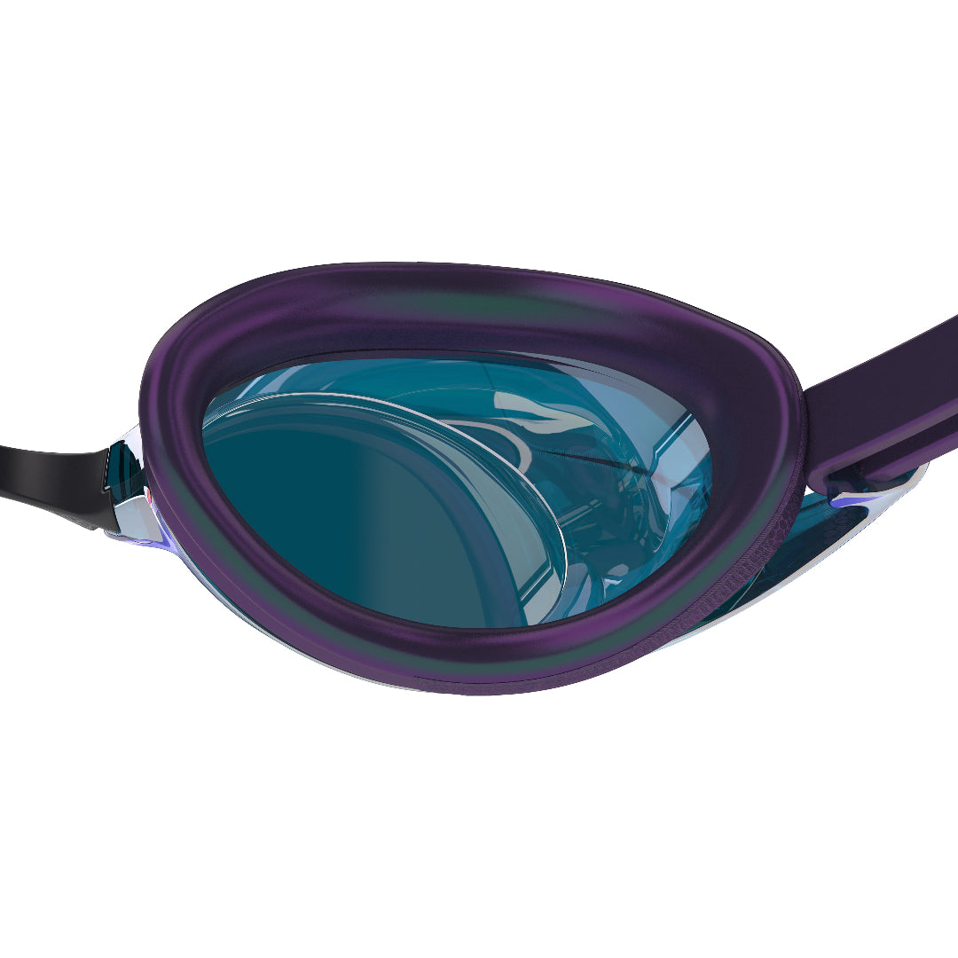 Speedo Vanquisher 3.0 Mirror LTD Swim Goggle Obsidian/Cobalt Trance Mirror Lens