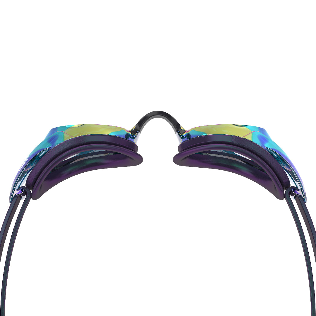 Speedo Vanquisher 3.0 Mirror LTD Swim Goggle Obsidian/Cobalt Trance Mirror Lens