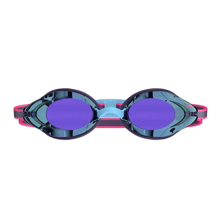 Speedo Vanquisher 3.0 Mirror Swim Goggle Acai Purple/ Smoke/ Iris Mirror Lense