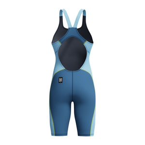 Speedo Women's Fastskin Hyperspark Open Back Kneeskin blue
