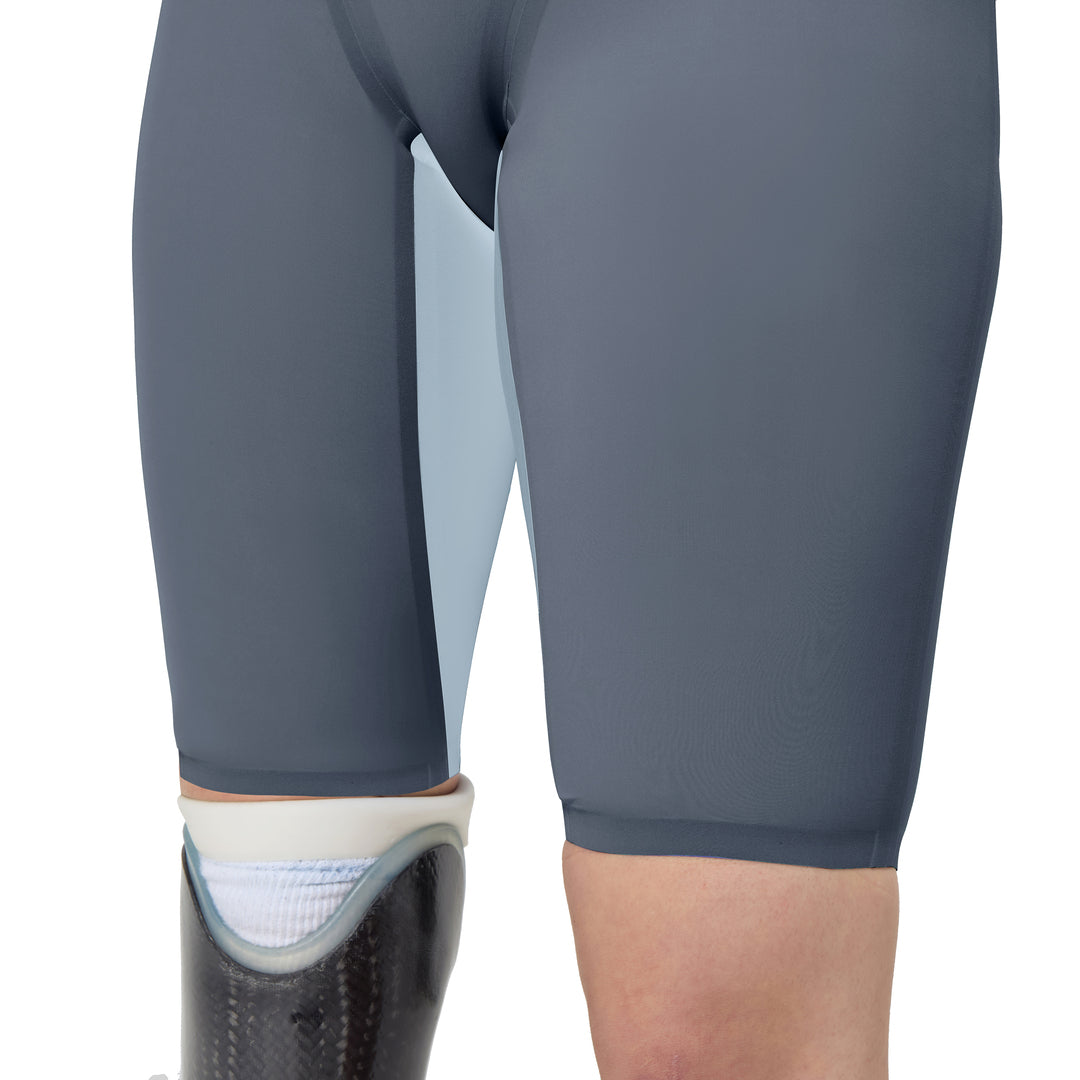 Speedo Women's Fastskin LZR Pure Valor 2.0 Openback Kneeskin grey