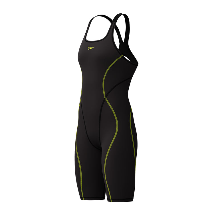Speedo Women's Hyperspark Open Back Kneeskin Black
