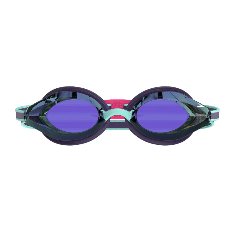Speedo Women's Vanquisher 3.0 Mirror Swim Goggle Acai Purple
