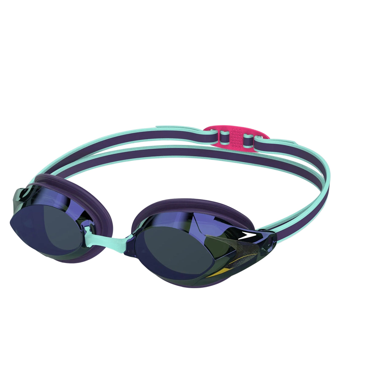 Speedo Women's Vanquisher 3.0 Mirror Swim Goggle Acai Purple