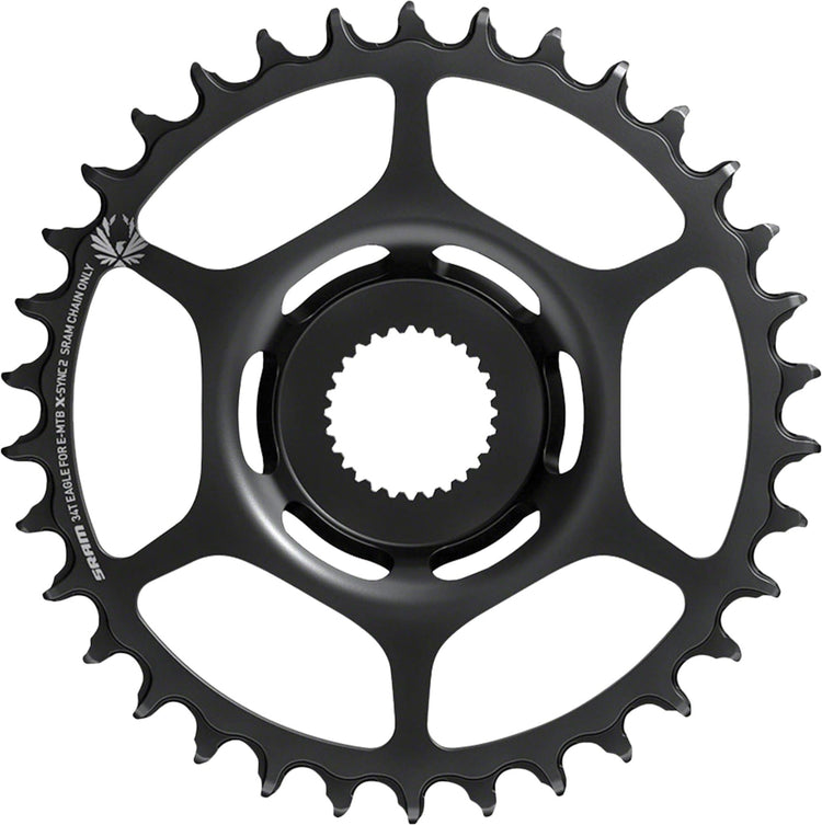 SRAM X-Sync2 Eagle (Steel) Bosch Gen4 12/11-Speed Direct Mount Chainring black