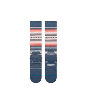 Stance Senior Curren Wool Snow Socks women's sea blue pink