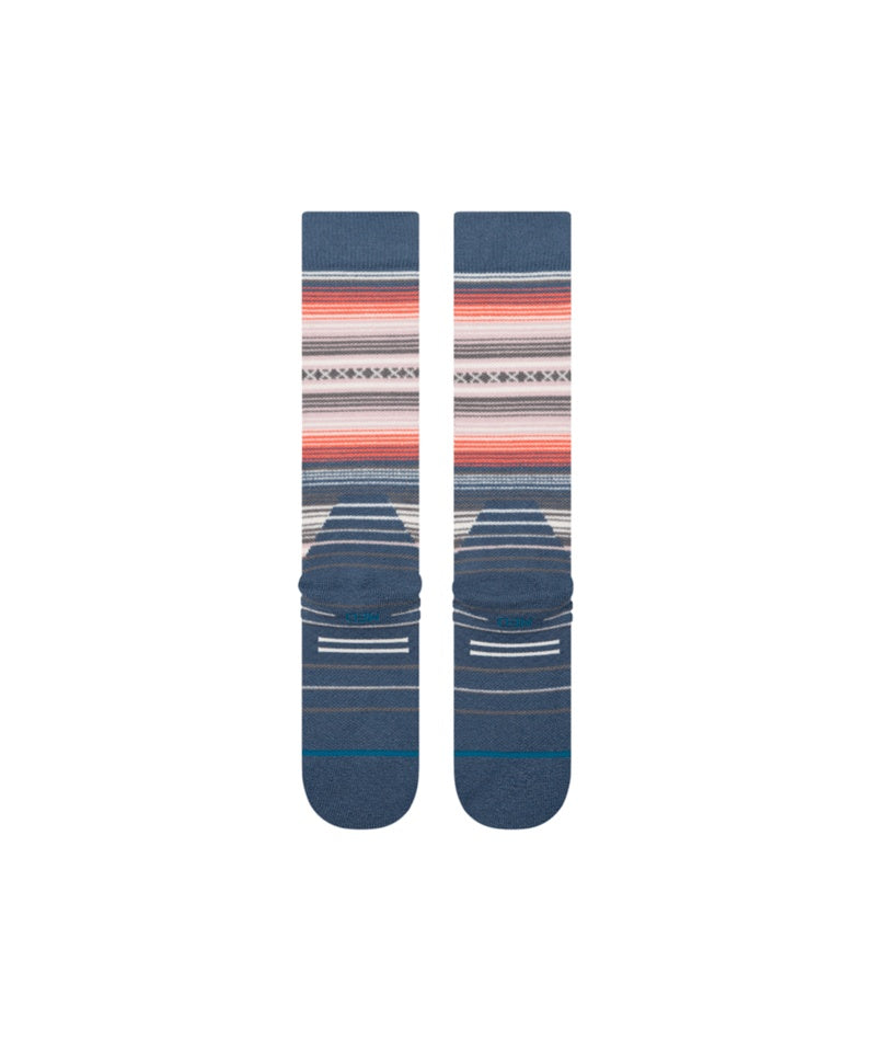 Stance Senior Curren Wool Snow Socks women's sea blue pink