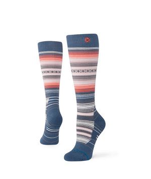 Stance Senior Curren Wool Snow Socks women's sea blue pink