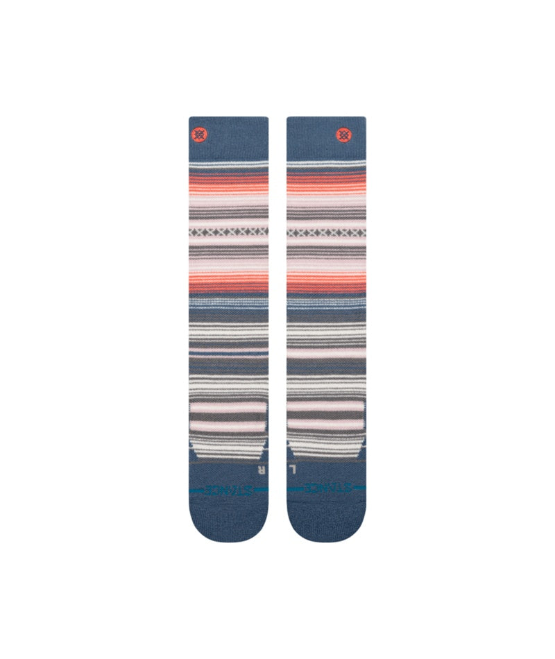 Stance Senior Curren Wool Snow Socks women's sea blue pink