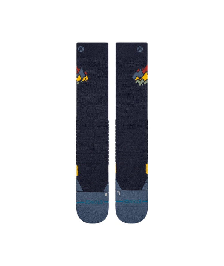Stance Senior Peaks Wool Snow Socks navy blue 