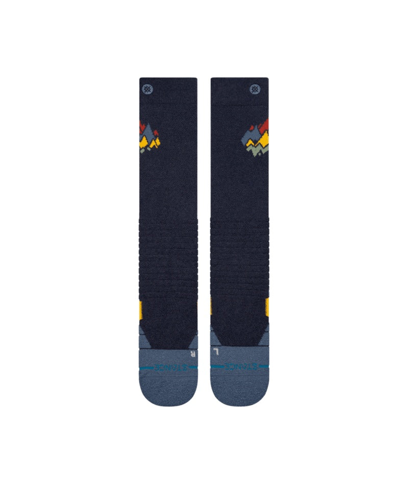 Stance Senior Peaks Wool Snow Socks navy blue 