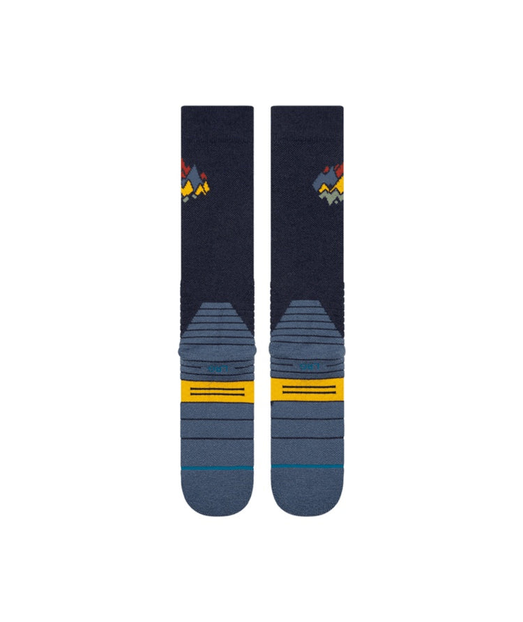 Stance Senior Peaks Wool Snow Socks navy blue 