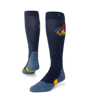 Stance Senior Peaks Wool Snow Socks navy blue 