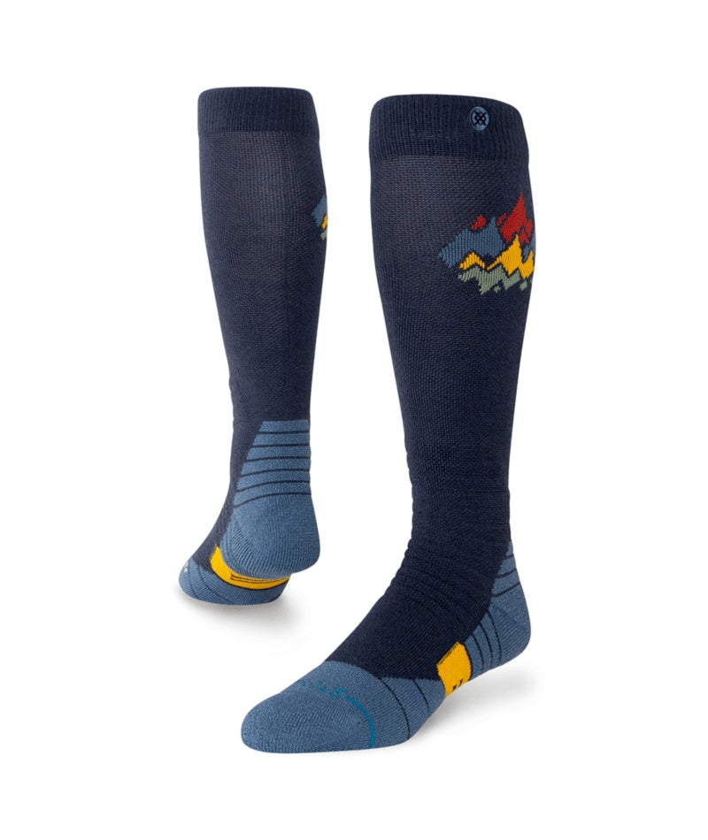 Stance Senior Peaks Wool Snow Socks navy blue 