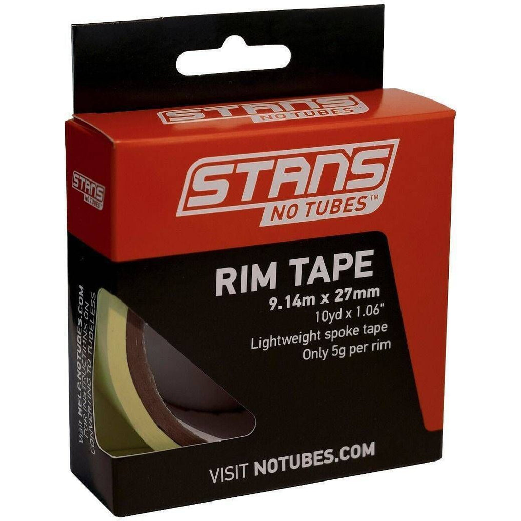 Stan's NoTubes Spoke/Rim Tape Yellow 27mm 10 yard