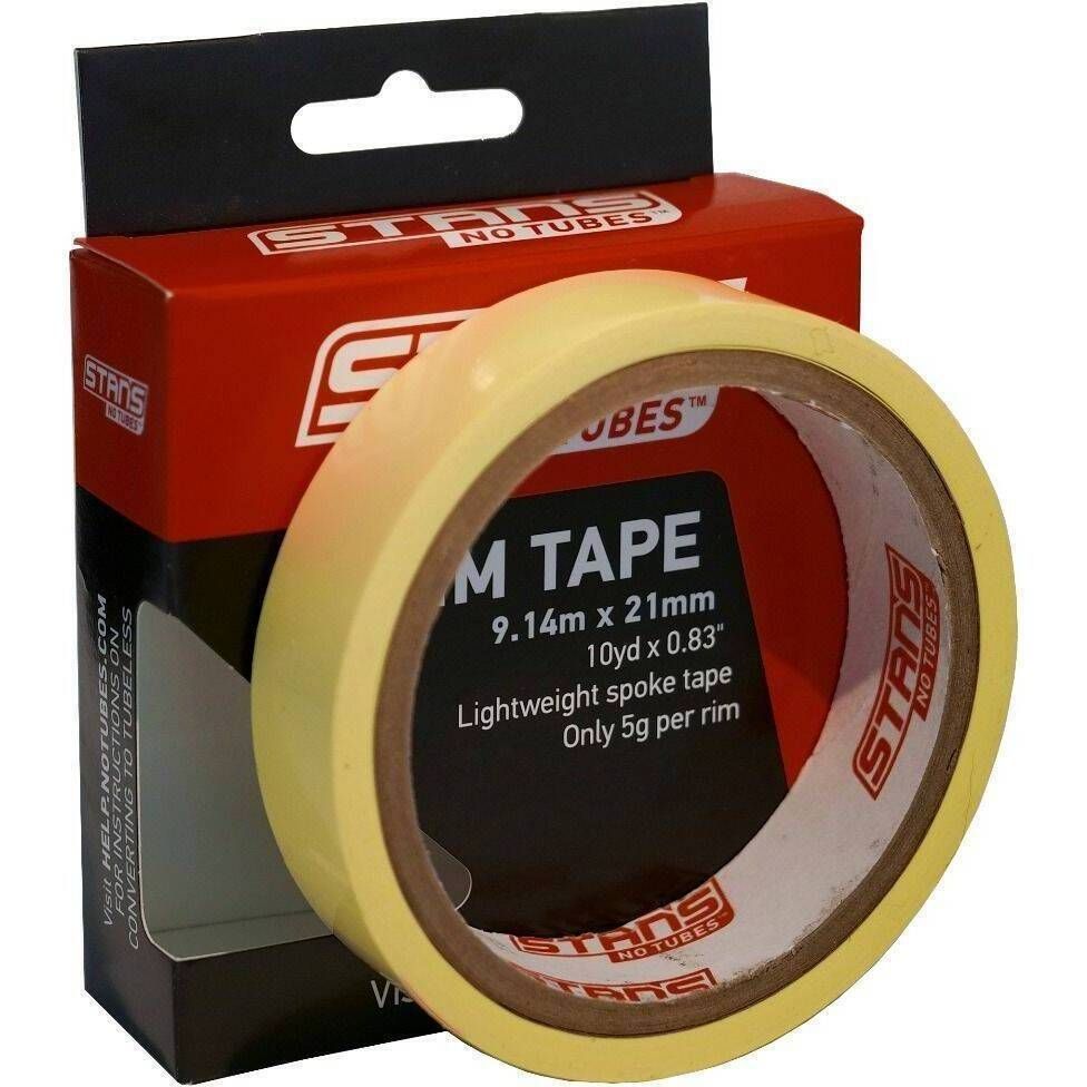 Stan's NoTubes Spoke/Rim Tape Yellow 21mm 10 yard