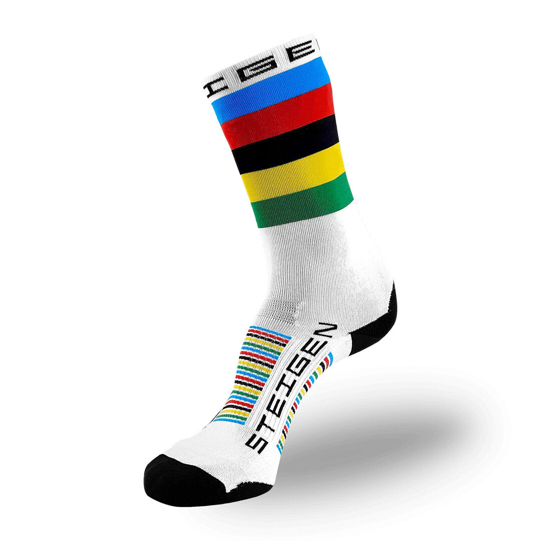 Steigen 3/4 Length Sock white/ mlti