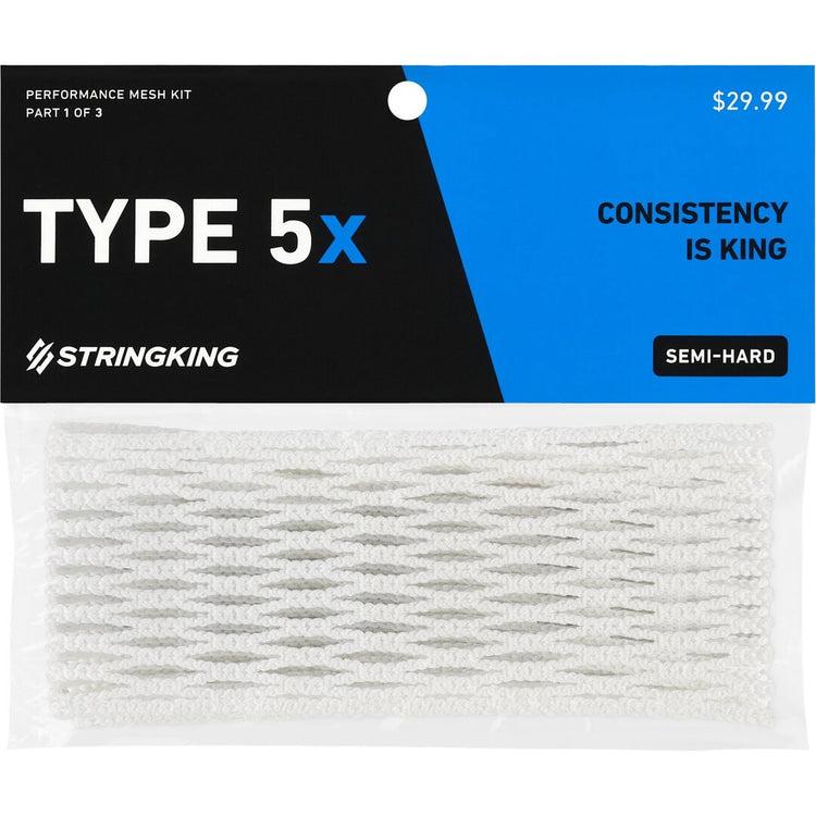 String King Type 5X Mesh Piece white