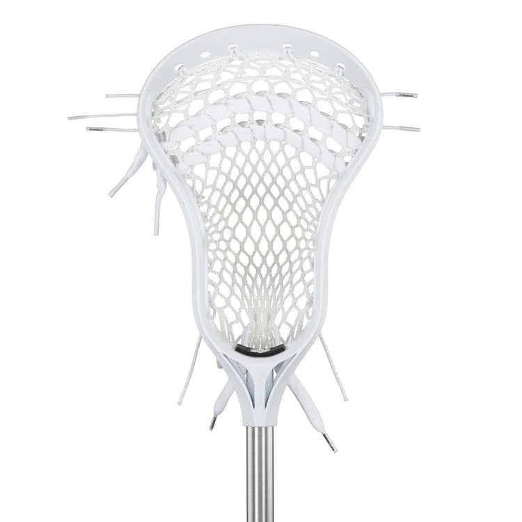 StringKing Youth Starter Jr. Strung Lacrosse Head White/White