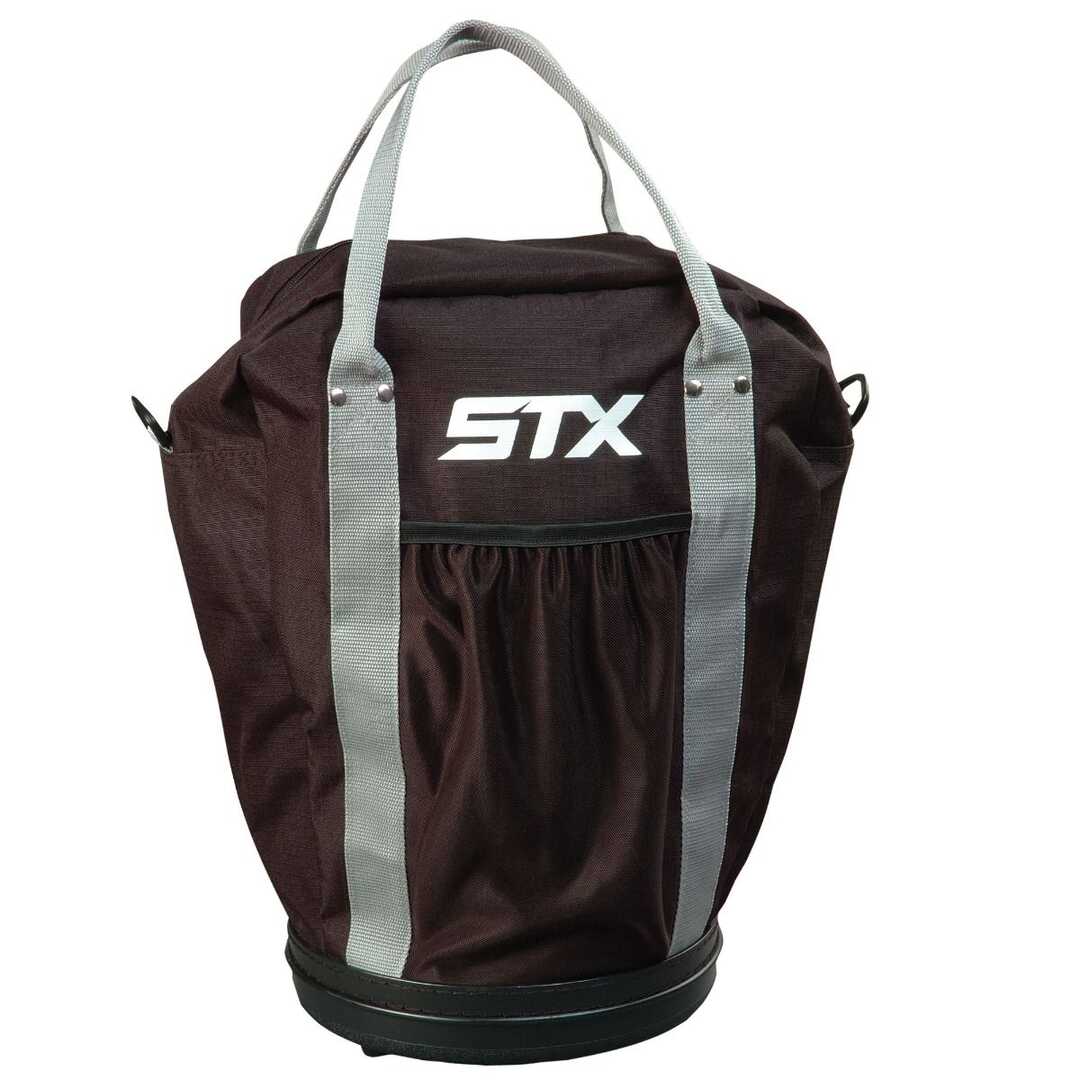 STX Lacrosse Bucket Ball Bag Black