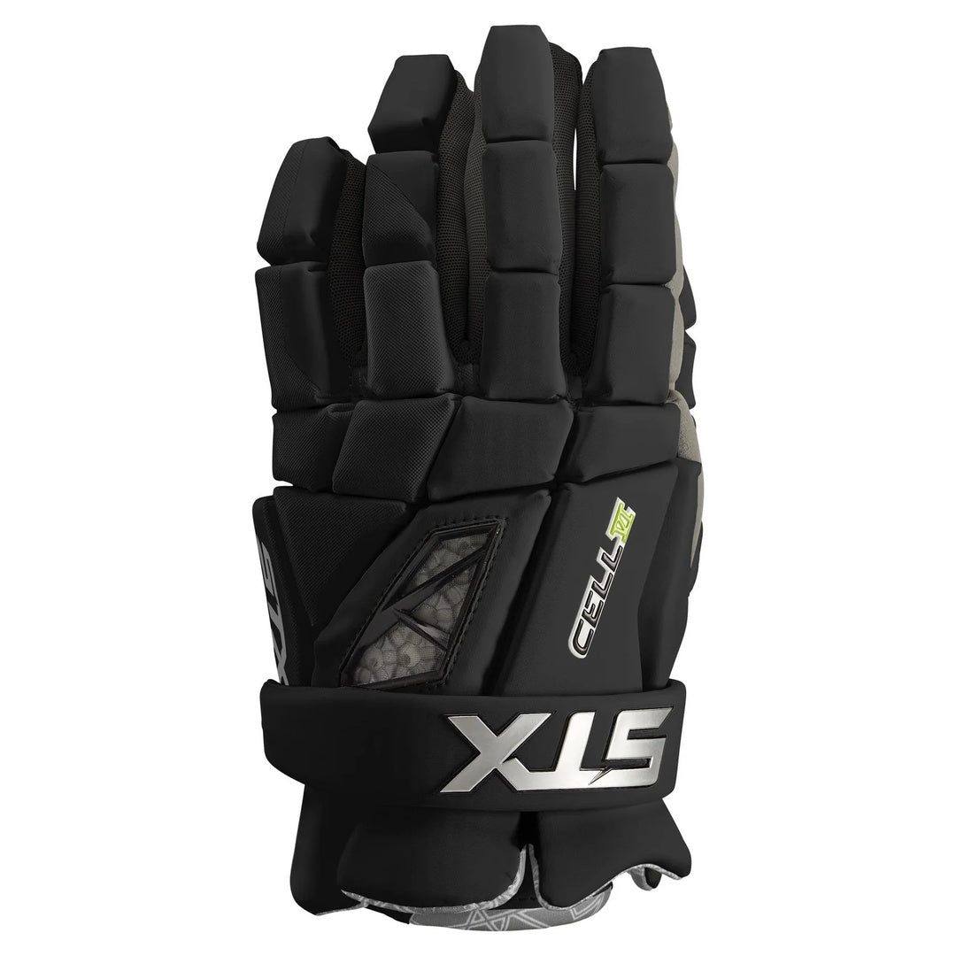 STX Senior Cell VI Lacrosse Gloves black