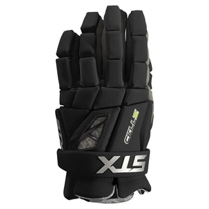 STX Senior Cell VI Lacrosse Gloves black
