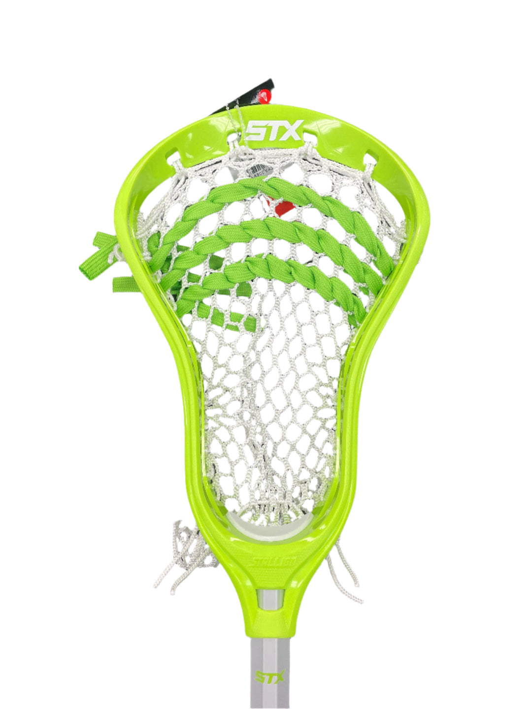 STX Senior Stallion 200 A/M Complete Lacrosse Stick Green/White/Platinum
