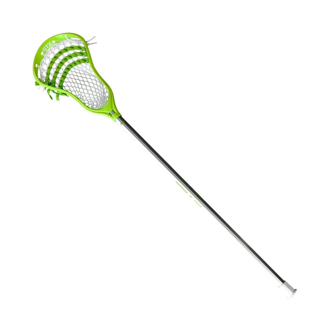 STX Senior Stallion 200 A/M Complete Lacrosse Stick green/ platinum