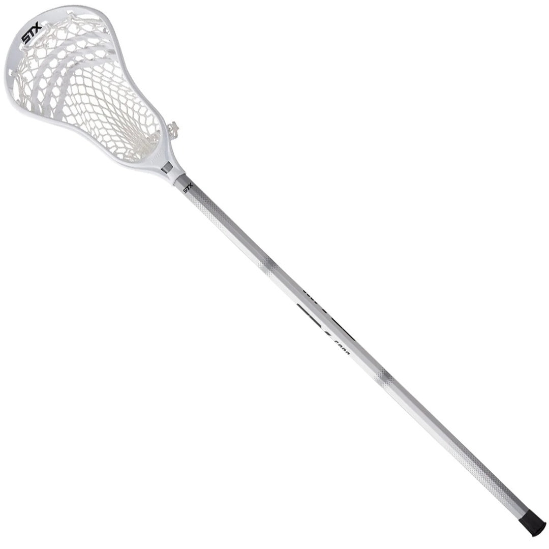 STX Senior Stallion 200 A/M Complete Lacrosse Stick white