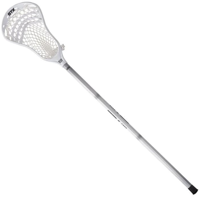 STX Senior Stallion 200 A/M Complete Lacrosse Stick White/Platinum