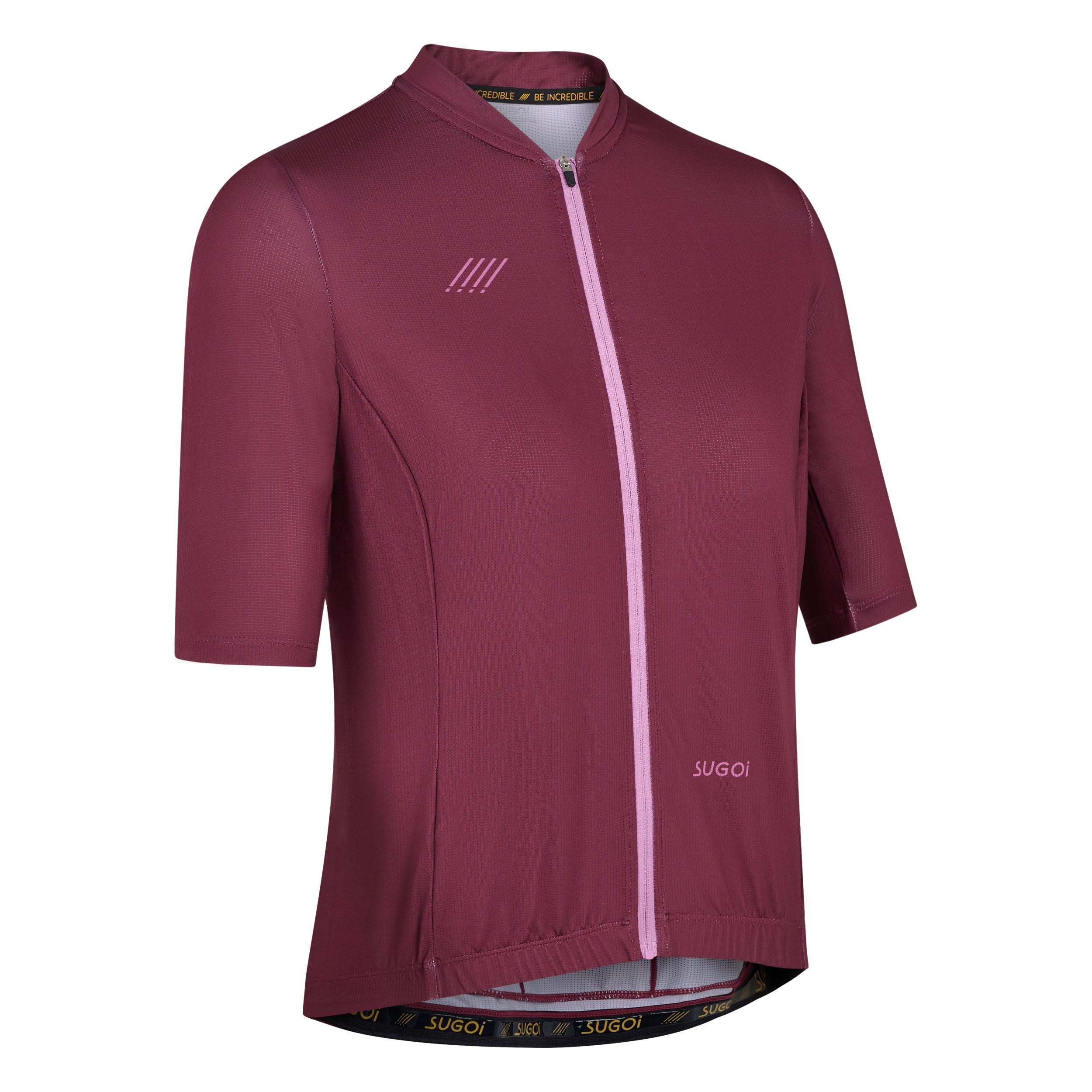 Sugoi Women's Essence Short Sleeve Bike Jersey Purple Potion