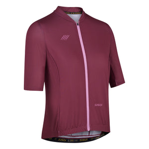 Sugoi Women's Essence Short Sleeve Bike Jersey Purple Potion