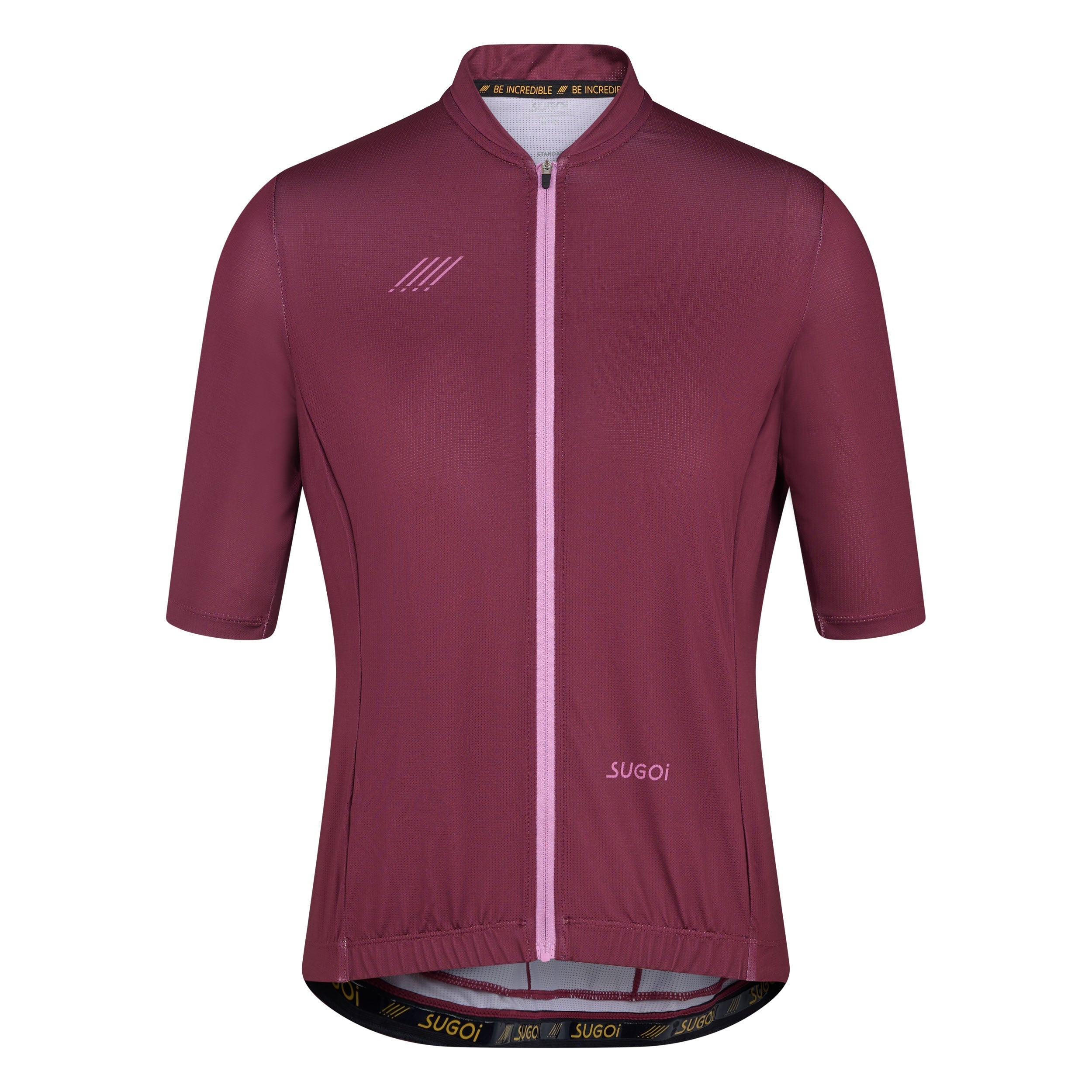 Sugoi Women's Essence Short Sleeve Bike Jersey Purple Potion