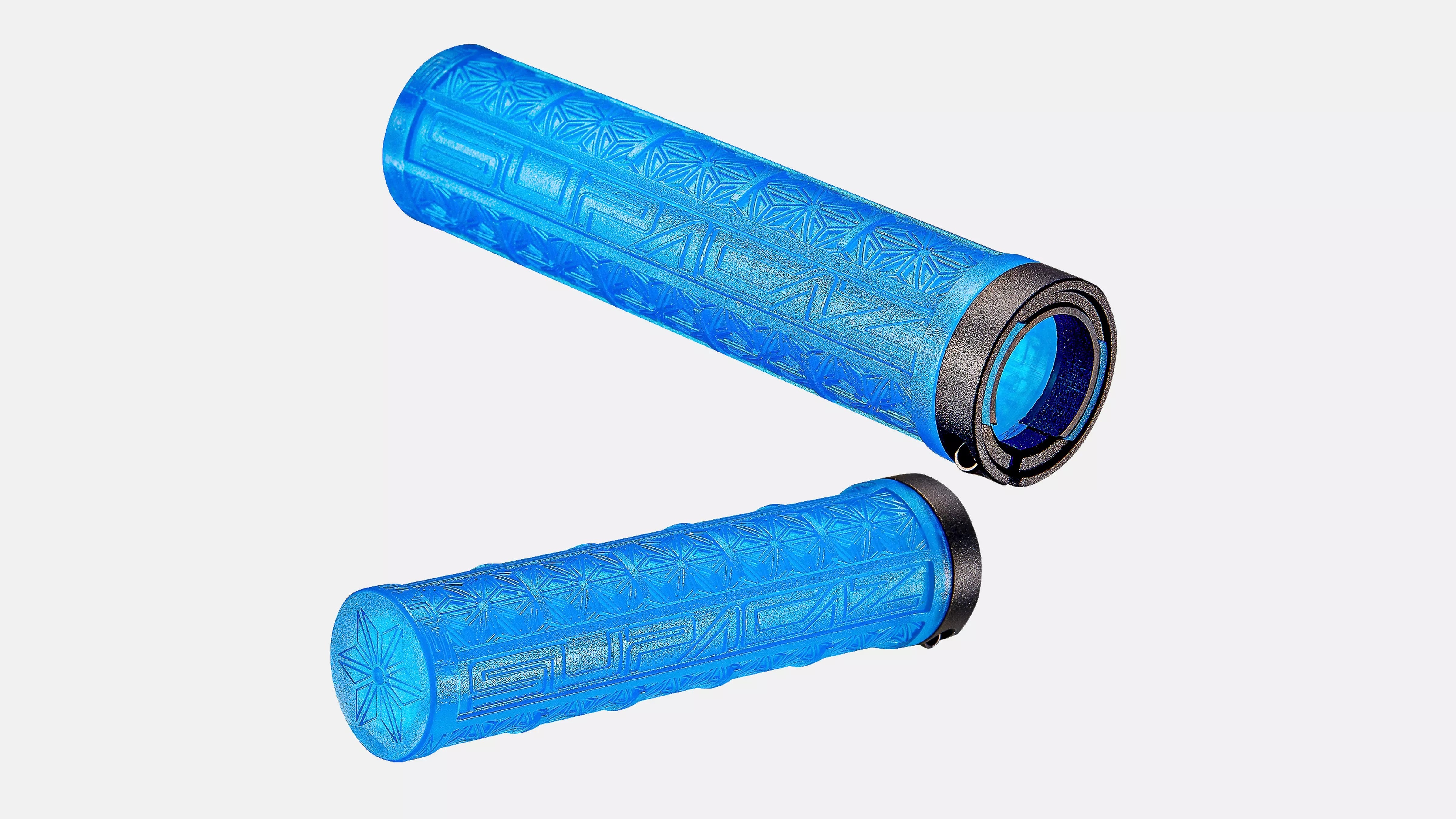 Supacaz Grizips Bike Grip Neon Blue