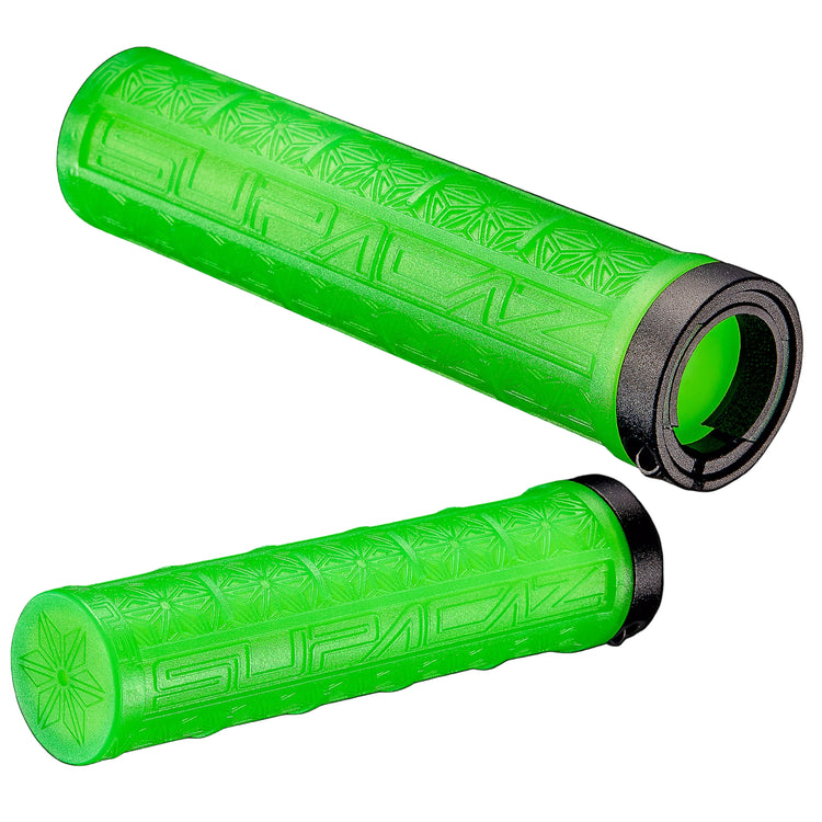 Supacaz Grizips Bike Grip neon Green
