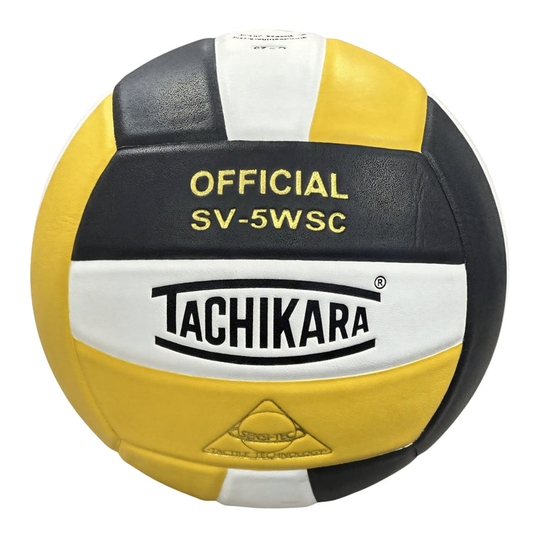 TACHIKARA SV-5WSC Sensi-Tec Composite Volleyball gold/black/white
