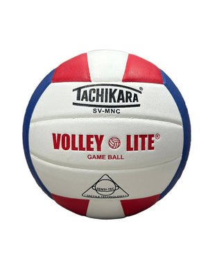 TACHIKARA SV-MNC Volley Lite Training Volleyball red/white/royal