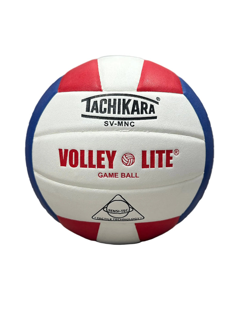 TACHIKARA SV-MNC Volley Lite Training Volleyball red/white/royal