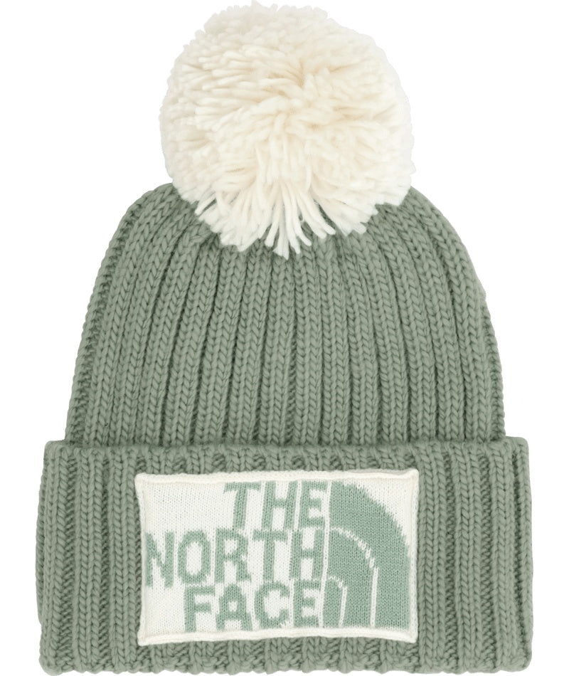 The North Face Heritage Ski Toque slate moss green white dune