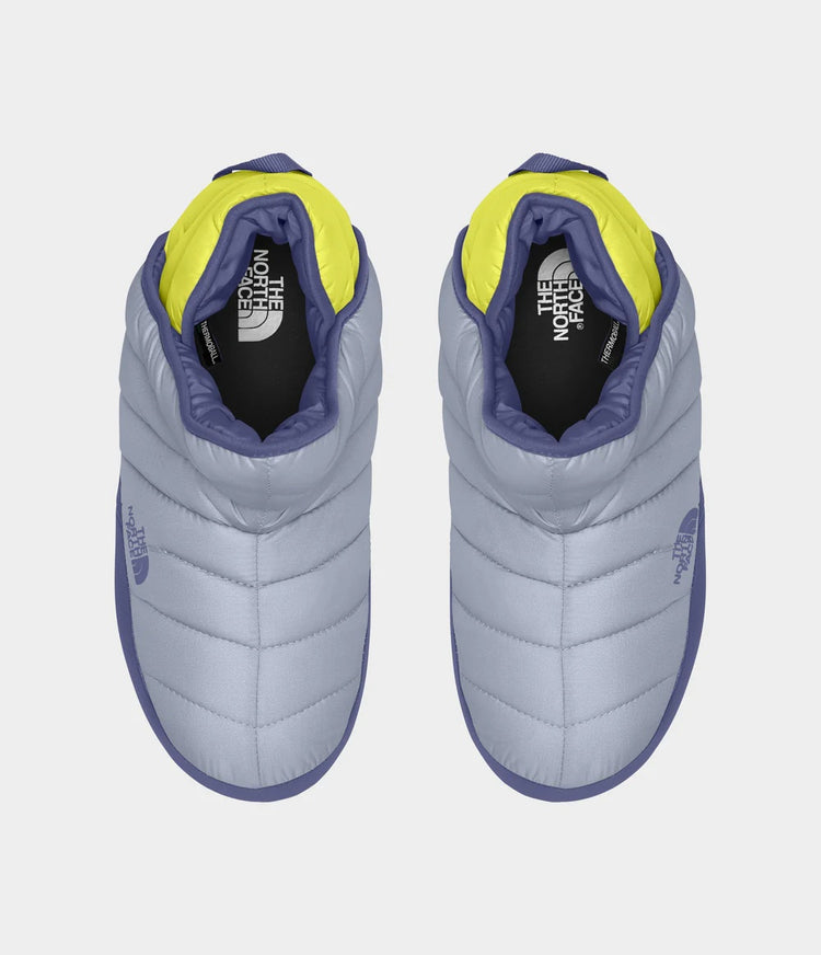 THE NORTH FACE Women's Thermoball Traction Booties dusty periwinkle cave blue yellow
