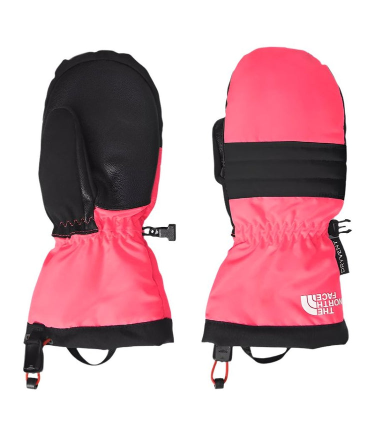 The North Face Youth Montana Mitt Radiant Poppy Pink