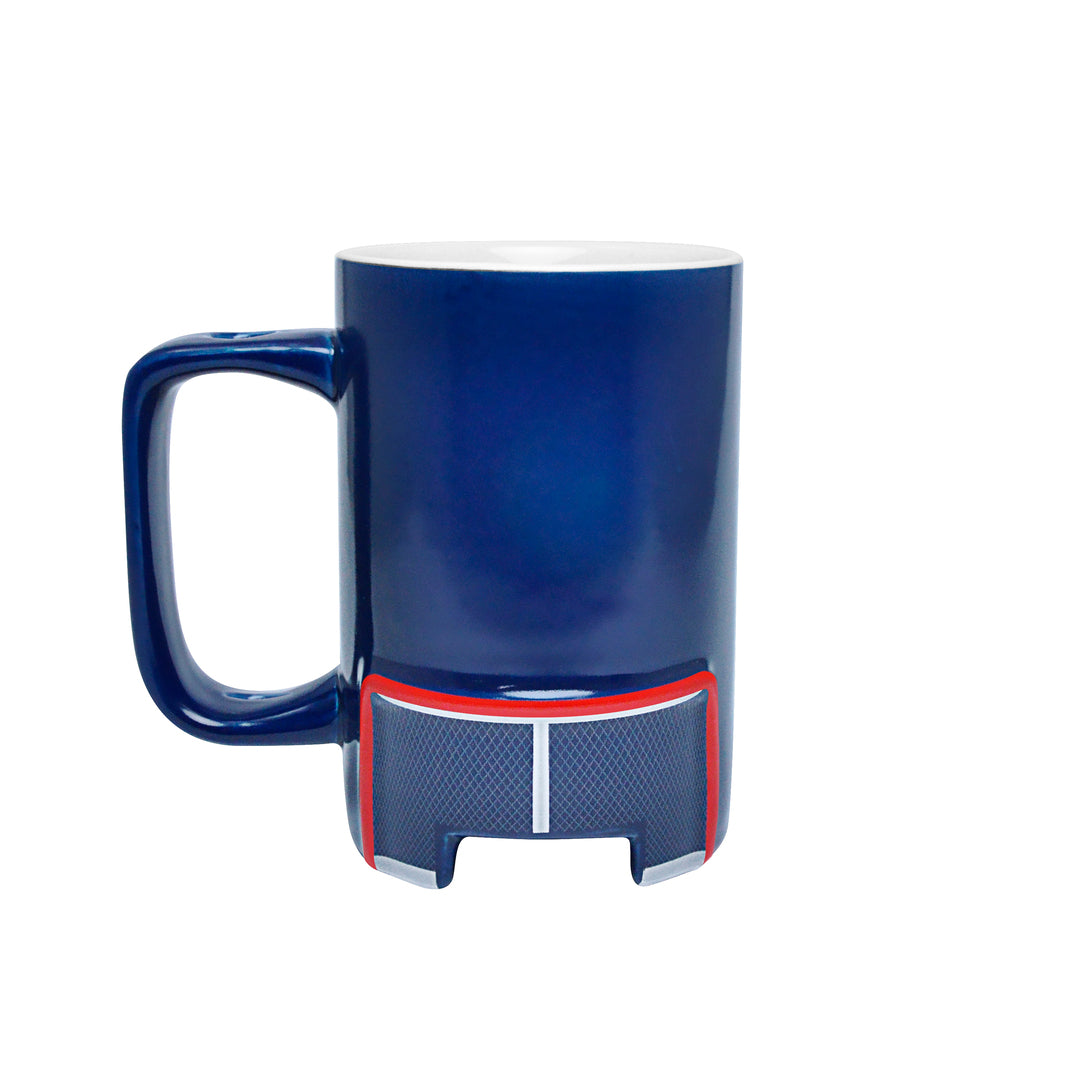 The Sports Vault Edmonton Oilers Practice Shot Mug 17oz blue