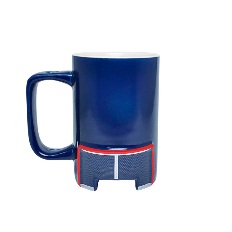 The Sports Vault Edmonton Oilers Practice Shot Mug 17oz blue