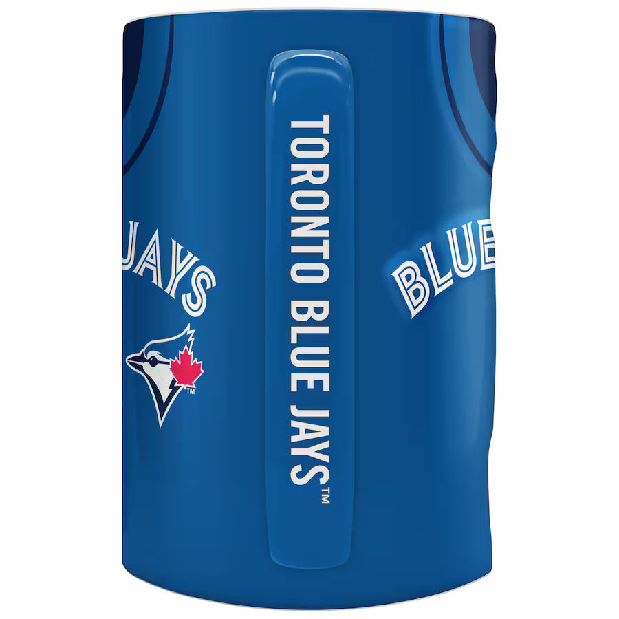 The Sports Vault MLB Toronto Blue Jays 20oz Sculpted Jersey Mug Blue 1
