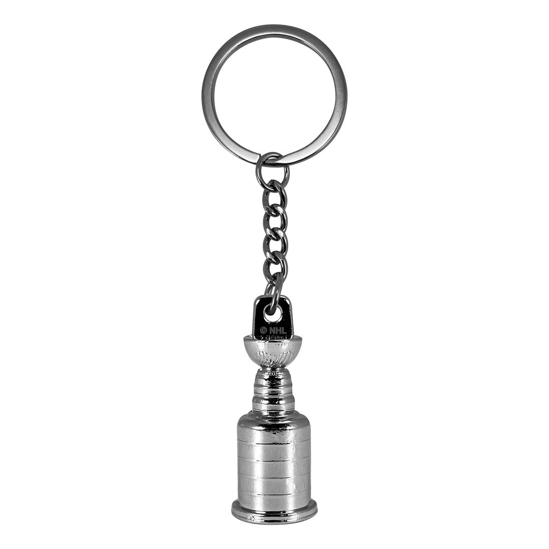 The Sports Vault NHL Edmonton Oilers Stanley Cup Keychain silver