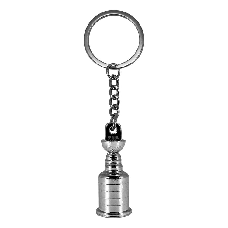 The Sports Vault NHL Edmonton Oilers Stanley Cup Keychain silver
