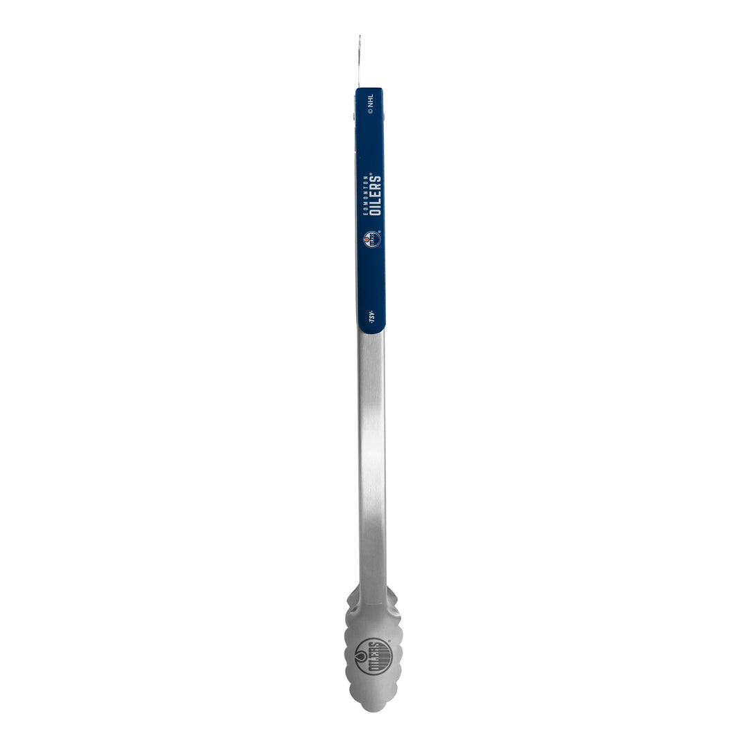 The Sports Vault NHL Edmonton Oilers Kitchen Tongs blue