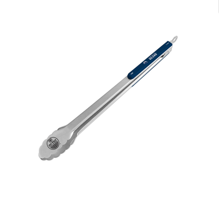 The Sports Vault NHL Edmonton Oilers Kitchen Tongs blue