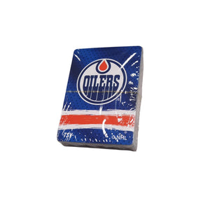 The Sports Vault NHL Edmonton Oilers Playing Cards Blue