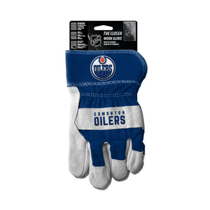 The Sports Vault NHL Edmonton Oilers Work Glove royal blue